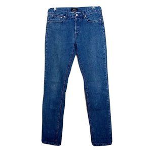 A.P.C. Petit New Standard Jeans Men's Size 29 Button Fly